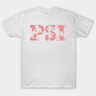 Psi Cow Pattern T-Shirt